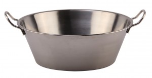 Bassine inox à gras et confiture 38 cm